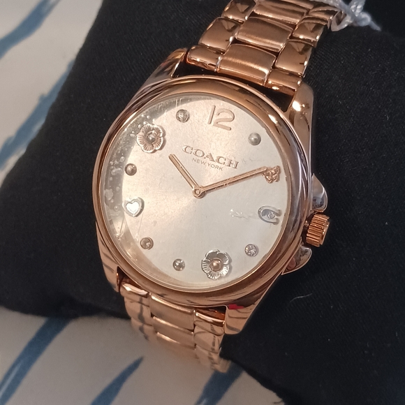 NWT! Rose Gold COACH Watch - Picture 12 of 14